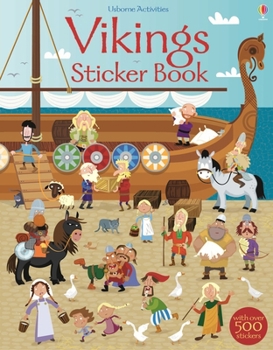 Paperback Vickings sticker book