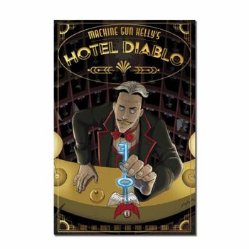 Hardcover Machine Gun Kelly's Hotel Diablo Graphic Novel Deluxe Bundle Book