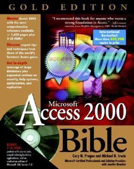 Hardcover Microsoft Access 2000 Bible Gold Edition [With (2)] Book