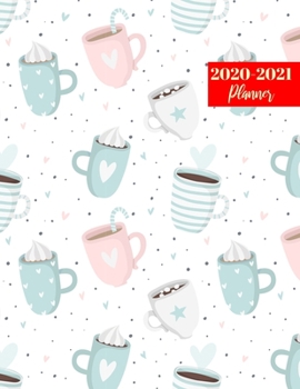 2020-2021 Planner: Cute Weekly & Monthly Planner with Calendar - Personal Journal Week Planners & Goal Planner Organizer