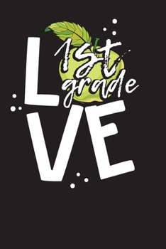 Paperback Love 1st Grade: Lesson Planner - Daily Lesson Planner for 1st Grade Teacher's Book