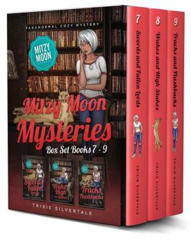 Paperback Mitzy Moon Mysteries Books 7-9: Paranormal Cozy Mystery (Mitzy Moon Mysteries Box Set) Book