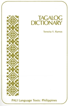 Paperback Tagalog Dictionary Book