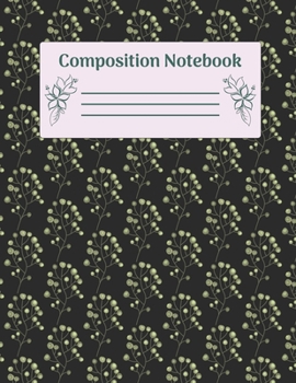 Paperback Composition Notebook: Wide Ruled Notebooks Paper - Composition Notebook (Diary, Journal) 8.5x11in 100 Pages Wide Ruled Notebooks Paper Book