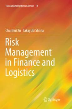 Paperback Risk Management in Finance and Logistics Book