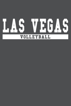 Las Vegas Volleyball: American Campus Sport Lined Journal Notebook