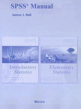 Paperback SPSS Manual: Introductory Statistics 8e/Elementary Statistics 7e Book