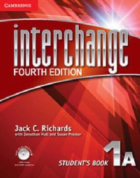 Hardcover Interchange Level 1 Student's Book a with Self-Study DVD-ROM Book