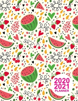 Paperback 2020 2021 Planner: Large Two Year Monthly Pocket Calendar 2020-2021 - 24 Months Agenda Planner - 24 Months Jan 2020 to Dec 2021 - Monthly Book