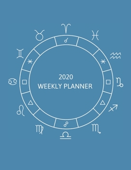 Paperback 2020 Weekly Planner: With Dot-Grid Notes Section - One Week per Page - Includes Yearly and Monthly Overview - 8.5x11' (≈ A4) - Teal C Book
