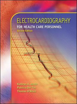 Paperback Electrocardiography for Health Care Personnel [With CDROM] Book