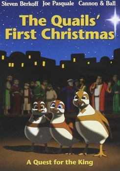 DVD Quails First Christmas: Quest For The King Book