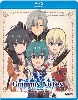 Blu-ray Grimms' Notes The Animation: The Complete Collection Book