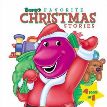 Hardcover Barney's Favorite Christmas Stories: 4 Books in 1 Book