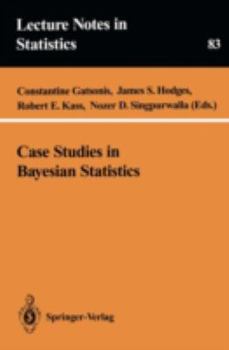 Paperback Case Studies in Bayesian Statistics Book