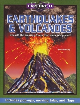 Hardcover Explore It: Earthquakes and Volcanoes Book