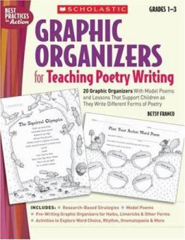 Paperback Graphic Organizers for Teaching Poetry Writing Book