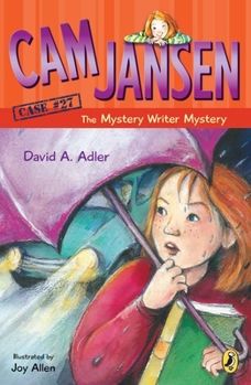 Paperback CAM Jansen: CAM Jansen and the Mystery Writer Mystery #27 Book