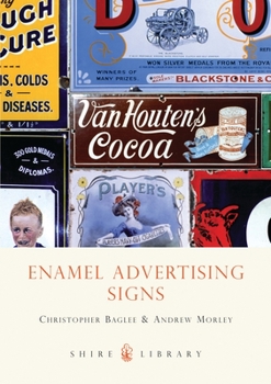 Paperback Enamel Advertising Signs Book