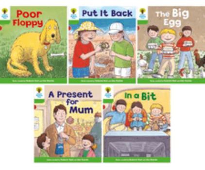Paperback Oxford Reading Tree: Biff, Chip and Kipper Stories: Oxford Level 2: First Sentences: Mixed Pack 5 Book