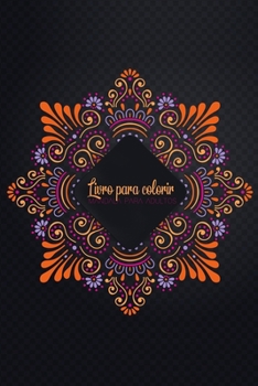 Paperback Livro para colorir Mandala para adultos [Portuguese] Book