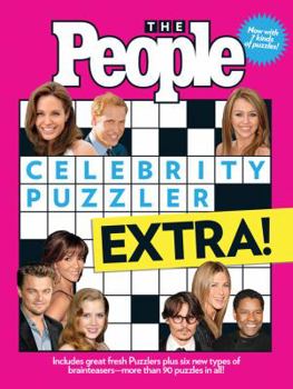 Paperback The People Celebrity Puzzler Extra! Book