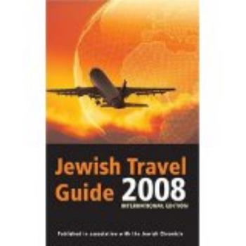 Paperback Jewish Travel Guide 2008 Book