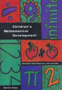 Hardcover Children's Mathematical Development: Research and Practical Applications Book