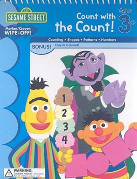 Spiral-bound Count with the Count!, Ages 3+ [With 1 Crayon] Book