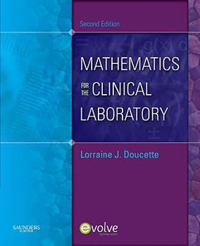 Paperback Mathematics for the Clinical Laboratory Book