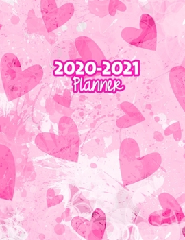 2020-2021 Planner: Two Year Calendar Organizer and Goal Journal | January 2020 - December 2021 Daily, Weekly and Monthly Planner Book with Back Sticker Expression Wall for 2 Years | Design Code 579929