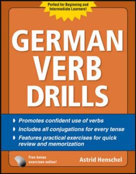 Paperback German Verb Drills, Fourth Edition Book