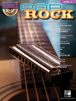 Hardcover Pop Rock: Harmonica Play-Along Volume 1 Book