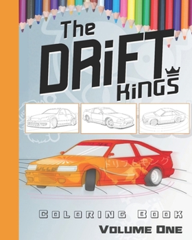 Paperback Drift Car Coloring Book: For Kids Of All Ages Book