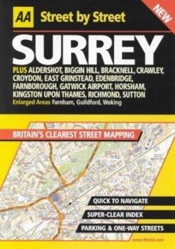 AA Street by Street Surrey Midi