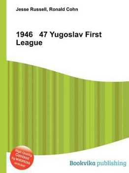 Paperback 1946 47 Yugoslav First League Book