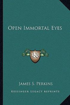 Paperback Open Immortal Eyes Book