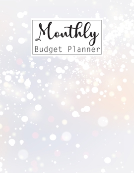 Monthly Budget Planner: Daily Weekly Monthly Budget Planner Workbook, Bill Payment Log, Debt Tracking Organizer With Income Expenses Tracker, Savings, Budgeting Planning Book Financial Money Account J