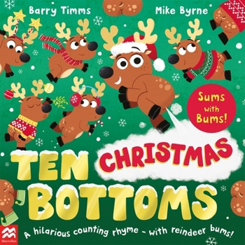 Paperback Ten Christmas Bottoms: Sums with Bums! Book