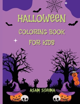 Paperback Halloween Coloring Book: For Kids Ages 6-12 Book