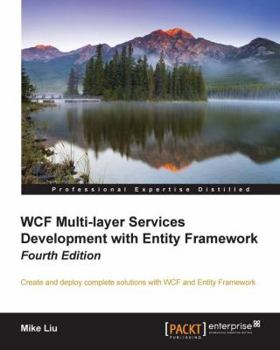 Paperback WCF Multi-Layer Services Development with Entity Framework, 4th Edition Book