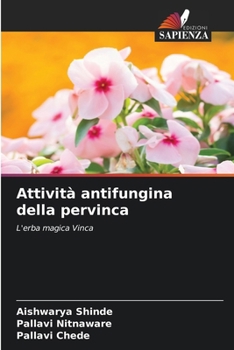 Paperback Attività antifungina della pervinca [Italian] Book