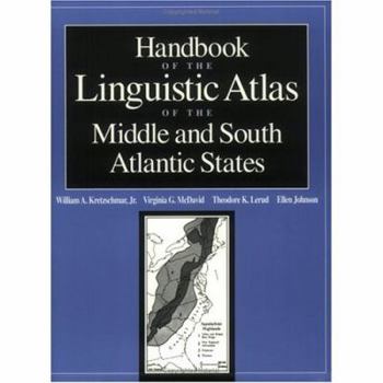 Paperback Handbook of the Linguistic Atlas of the Middle and South Atlantic States Book