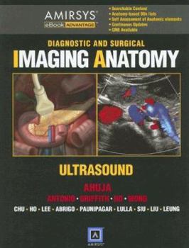 Hardcover Diagnostic and Surgical Imaging Anatomy: Ultrasound [With Amirsys eBook Advantage Access Code] Book