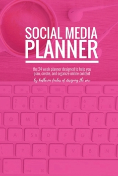 Paperback Social Media Planner Book