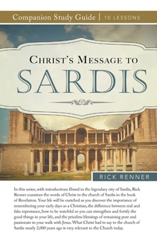 Paperback Christ's Message to Sardis Study Guide Book