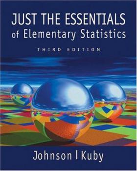 Paperback Just the Essentials of Elementary Statistics [With CDROM and Infotrac] Book