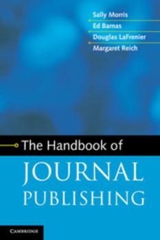 Paperback The Handbook of Journal Publishing Book