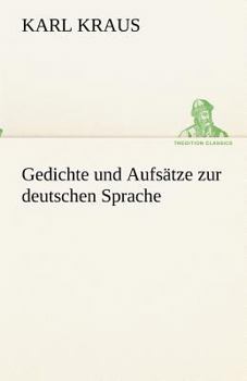 Paperback Gedichte und Aufsätze zur deutschen Sprache [German] Book