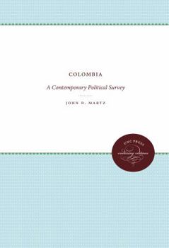 Paperback Colombia: A Contemporary Political Survey Book